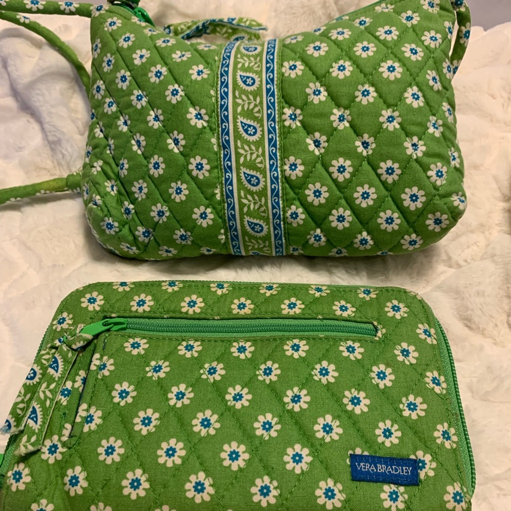 Vera Bradley wallet and small purse